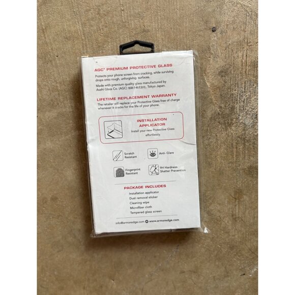 Armor Edge Protective Glass For iPhone Xs/X - Picture 2 of 3